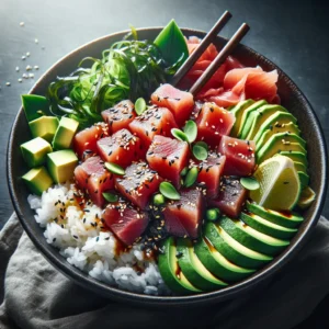 Ahi Tuna Poke Bowl