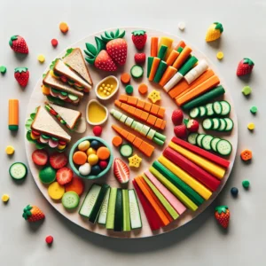 Toddler Tea Party Platter