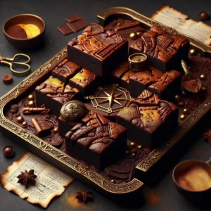 Treasure Map Brownies