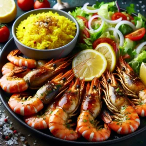 Grilled King Prawns