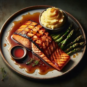 BBQ Glazed Salmon