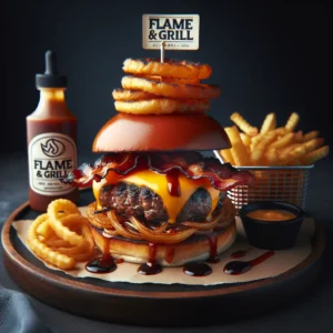 Flame & Grill Signature Burger